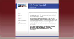 Desktop Screenshot of jwfunding.com